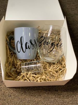 Classy, Bougie, Ratchet Glass Set