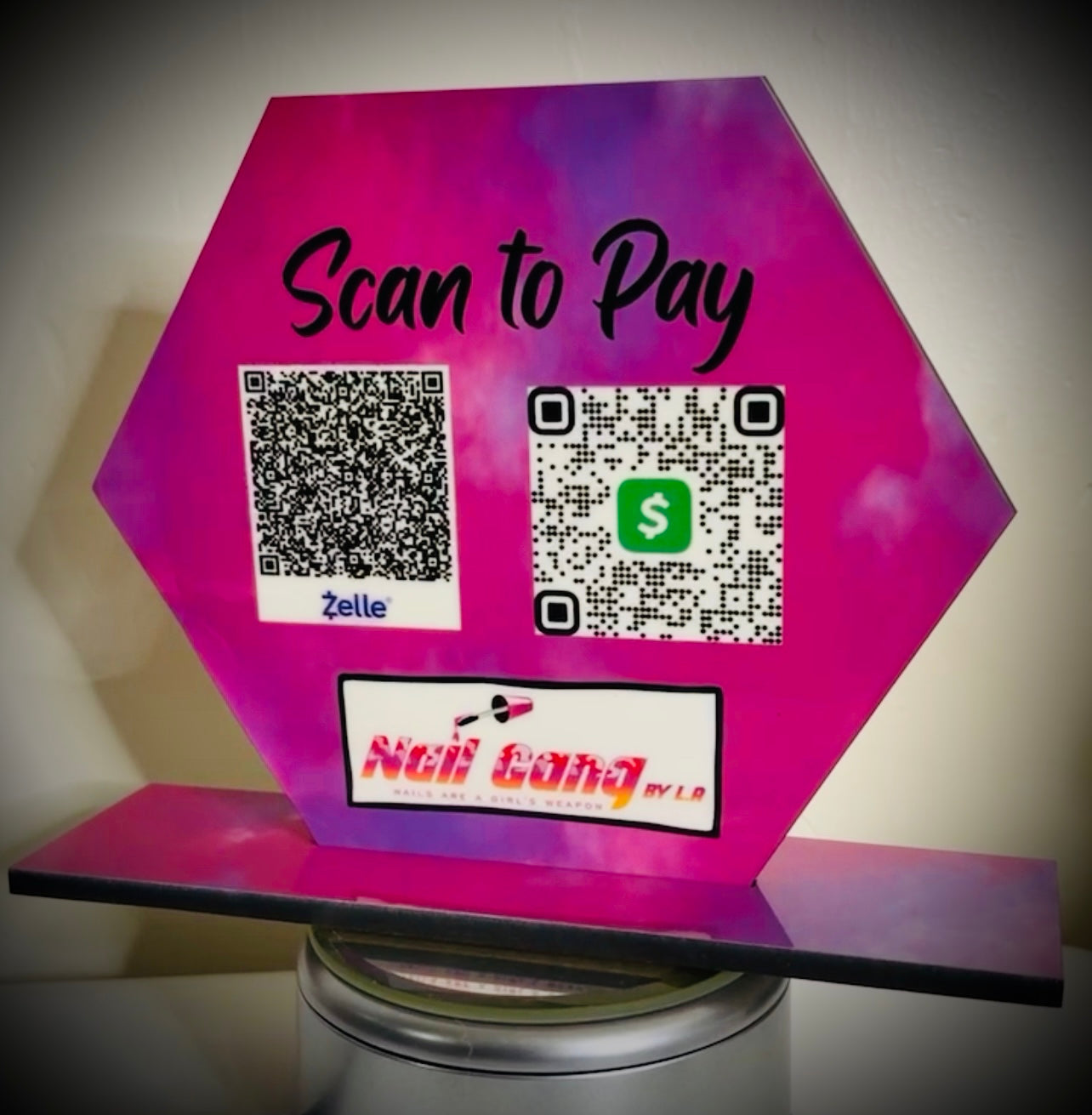 Scan to Pay Sign